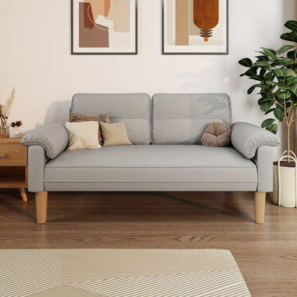 UNICORN Couch with Armrest And Side Pocket144 X 77 X 77 Cm Dark Grey/Light Grey