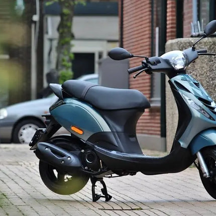 Piaggio Zip Kappenset SP 5 delig Blauw Grijs (Cameleon parelmoer effect) 2005 t/m 2023