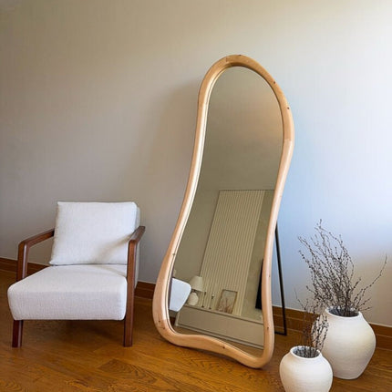 Liera - Organische Houten Spiegel 180x80 cm