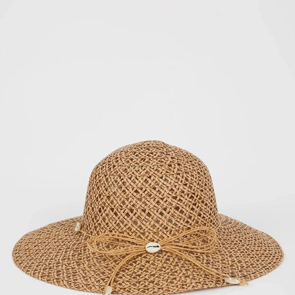 UNICORN Ladies beach hat beige one size
