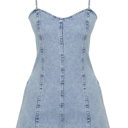 UNICORN Women's jumpsuit denim light blue xs s m l xl