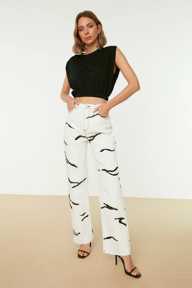 UNICORN Women's jeans white black xs s m l