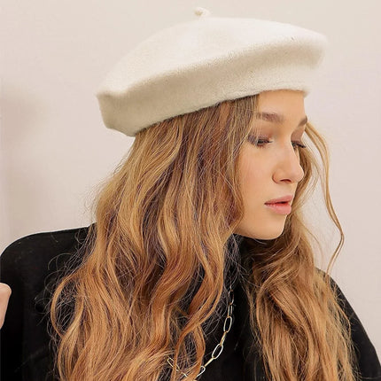UNICORN Women's hat woolly white one size