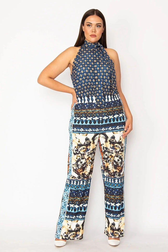 UNICORN Women's jumpsuit blue xs s m l xl