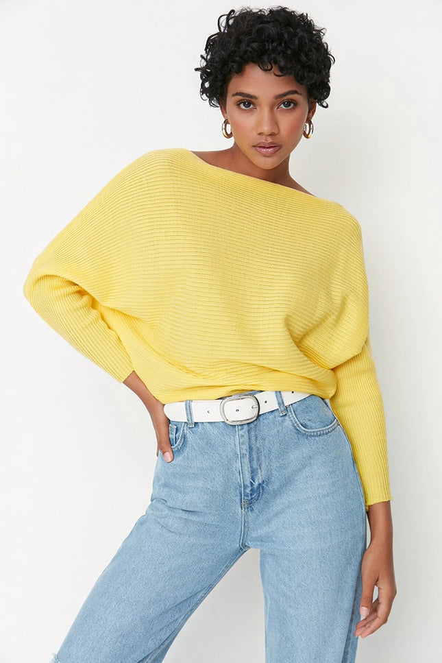 UNICORN Women's sweater yellow s m l