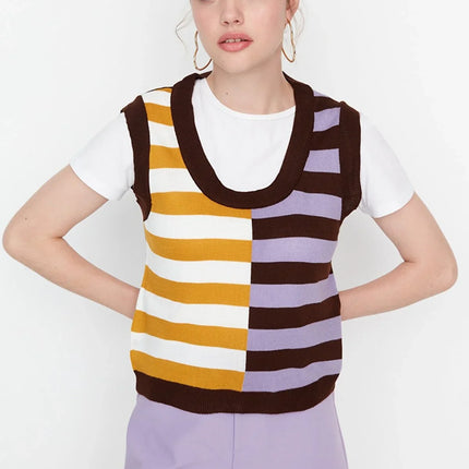 UNICORN Women's sweater red dark brown s m l
