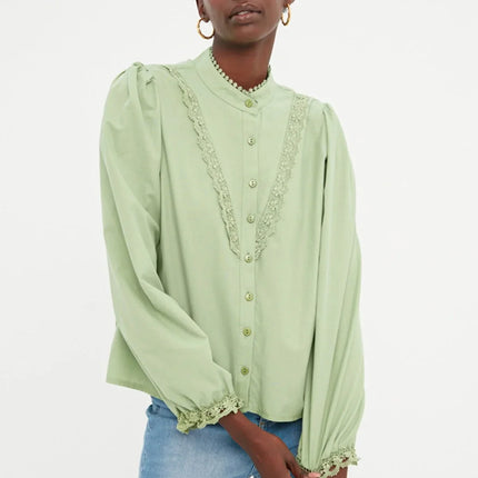 UNICORN Women's blouse pink light blue mint green white black light pink light yellow xxs xs s m