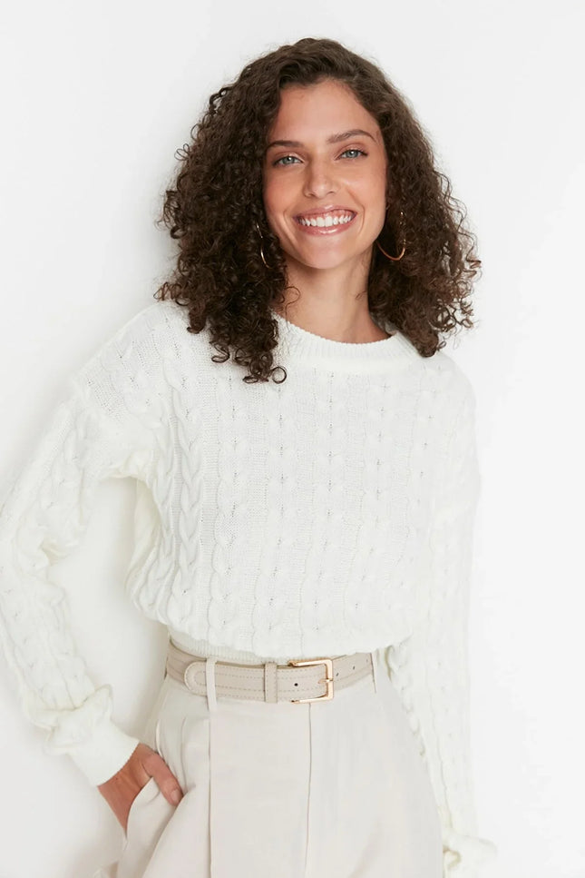 UNICORN Women's sweater white orange blue s m l
