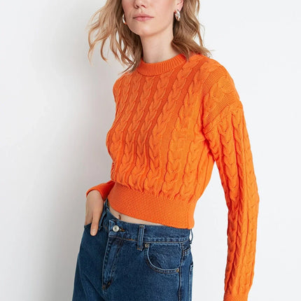 UNICORN Women's sweater white orange blue s m l
