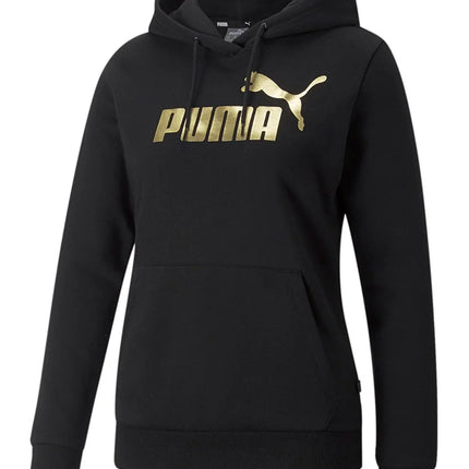 UNICORN PUMA Women's hoodie black gold xs s m l xl