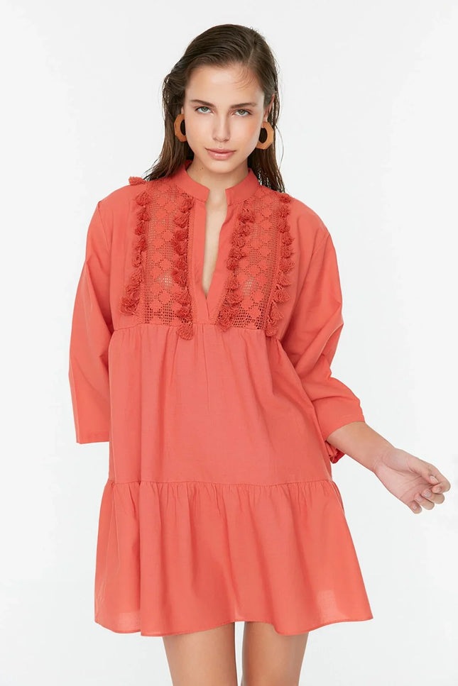 UNICORN Women's dress oranges m l xl xxl