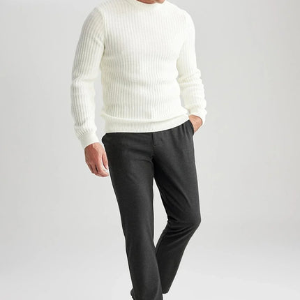UNICORN Men's sweater knitted white dark green green beige black blue bordeaux xs s m l xl xxl xxxl xxxxl xxxxxl