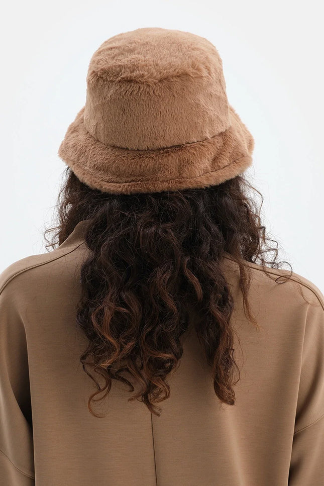 UNICORN Women's hat soft woolly brown one size