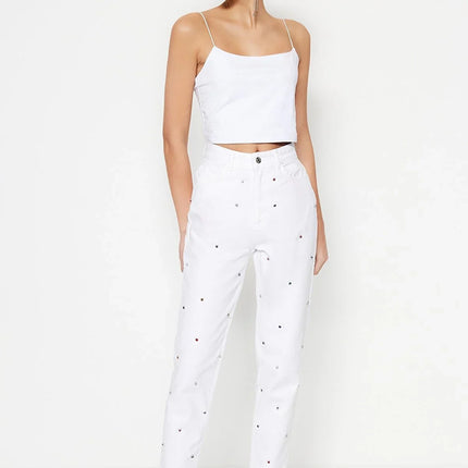 UNICORN Women's jeans white xxs xs s m l xl
