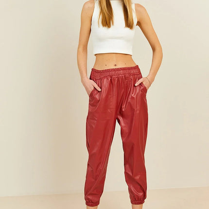 UNICORN Women's trousers red s m l