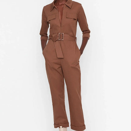 UNICORN Women's jumpsuit brown xs s m l xl