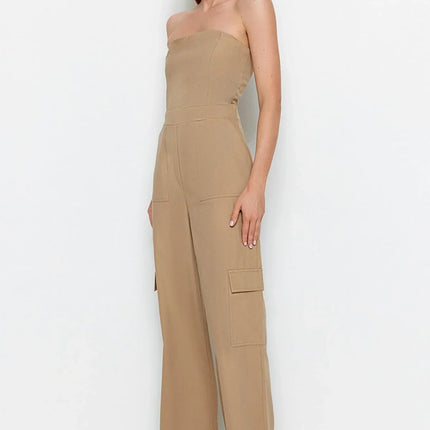 UNICORN Women's jumpsuit beige black xs s m l xl