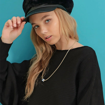 UNICORN Women's hat woolly black