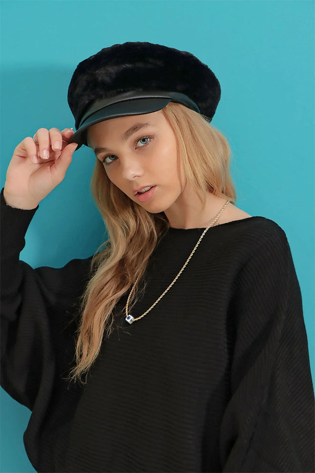 UNICORN Women's hat woolly black