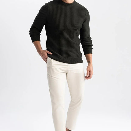 UNICORN Men's sweater knitted white dark green green beige black blue bordeaux xs s m l xl xxl xxxl xxxxl xxxxxl