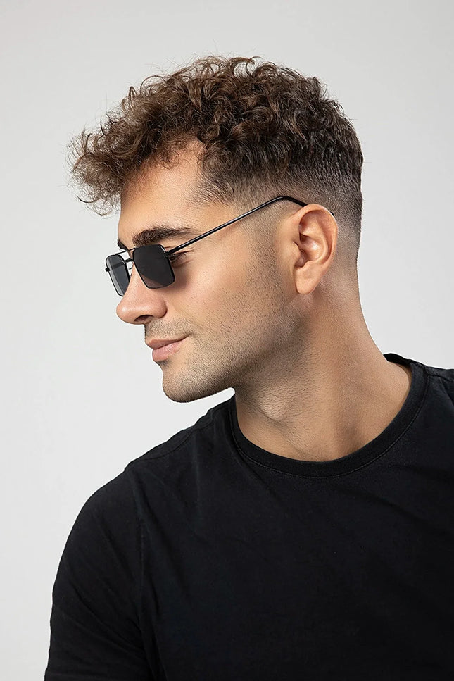 UNICORN Men's sunglasses black