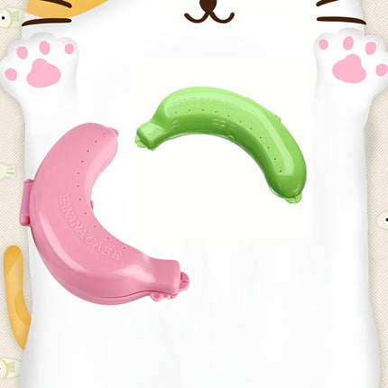 UNICORN Stay Fresh On-the-Go: Cute Banana Storage Box for Outdoor Travel