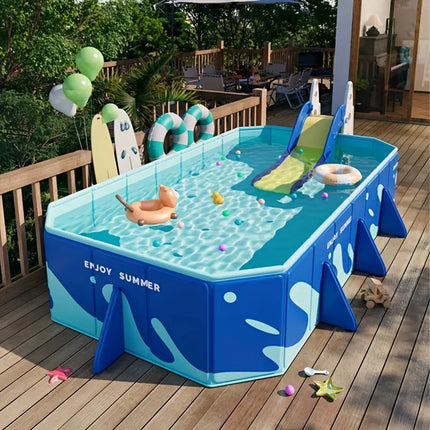 UNICORN Multi-functional Large Home Pool Made with Thickened PVC for Durability