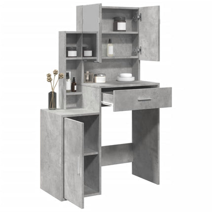 UNICORN Dressing Table Makeup with Mirror Black White Brown Grey Dressing Table