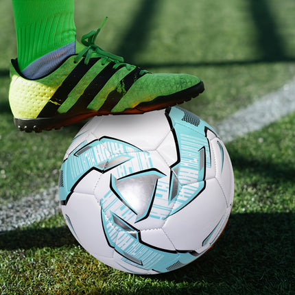 UNICORN Pro Size 5 Soccer Ball Men's and Women's, highly elastic, Blue Orange