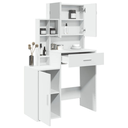 UNICORN Dressing Table Makeup with Mirror Black White Brown Grey Dressing Table