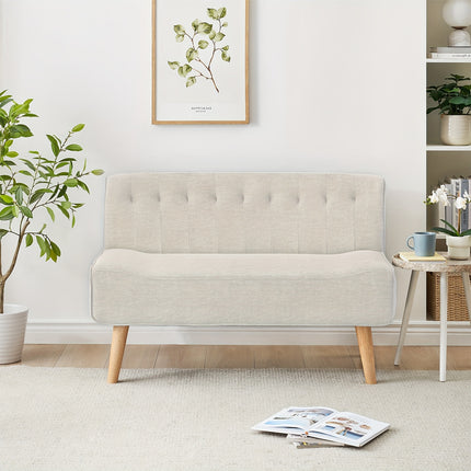UNICORN Double Sofa 117cm Suitable for Living Room Bedroom Game Room Beige