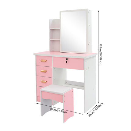 UNICORN Storage Cabinet Cosmetics & Skincare Organization, Easy-to-Assemble