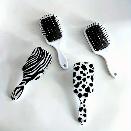 UNICORN Animal Pattern Cow Print Leopard Zebra Snake Print Hair Air Cushion Comb