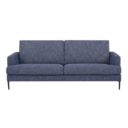 UNICORN Three-seater sofa, navy blue, length 197cm, height 78cm