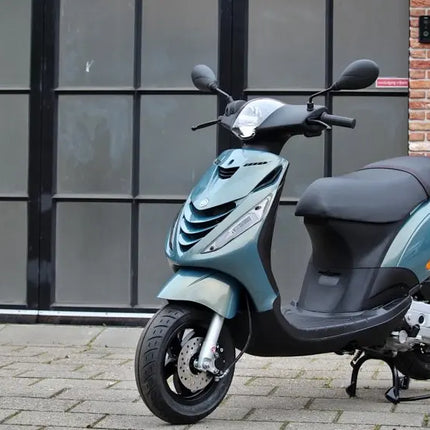 Piaggio Zip Kappenset SP 5 delig Blauw Grijs (Cameleon parelmoer effect) 2005 t/m 2023