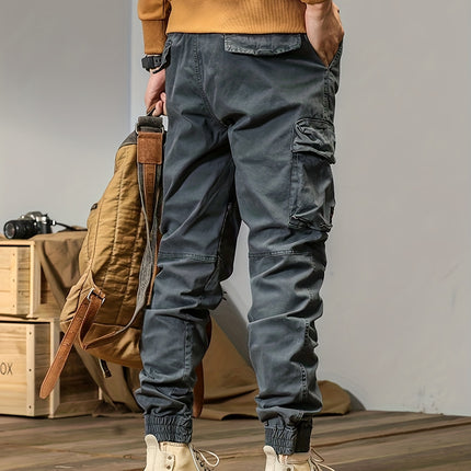 UNICORN Joggers Cargo Pants Men Casual Black Grey Khaki Green 30 32 34 36 38