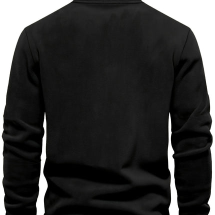UNICORN Men's Sweatshirt with Stand-Up Collar, Half-Zip, Long Sleeves s m l xl xxl