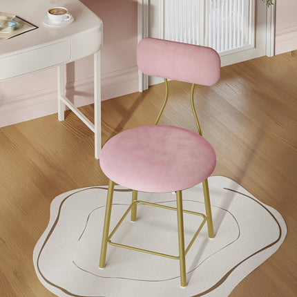 UNICORN Makeup Chair Makeup Table Stool Living Room Footstool pink