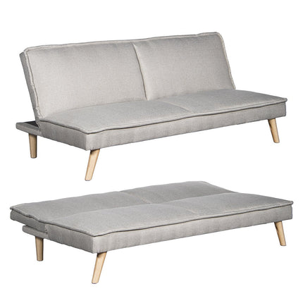 UNICORN 3-seater beige sofa bed 180x84x72