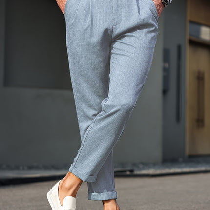 UNICORN Casual Fashion Versatile Suit with Pleated Long Pants s m l xl xxl