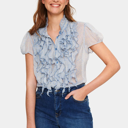 UNICORN Women's blouse blue green light blue pink xs s m l xl xxl