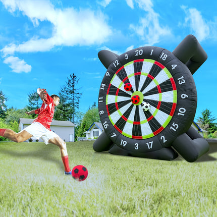 UNICORN 3.05meter Giant Inflatable Game Dart Board with 8pcs Ball