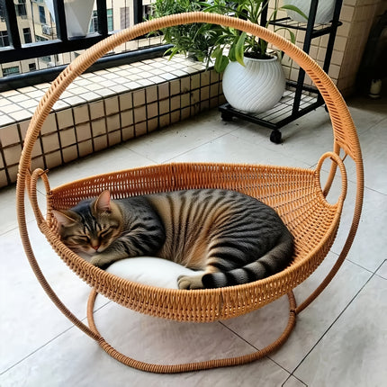 UNICORN Large Handwoven Cat Hammock for Home Use, Easy to Assemble