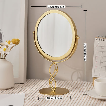 UNICORN Vine-Shaped Makeup Mirror, 360-Degree Rotation Decorative Vanity Mirror