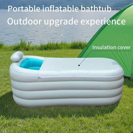 UNICORN Upgraded Inflatable Bathtub Indoor And Outdoor Use White