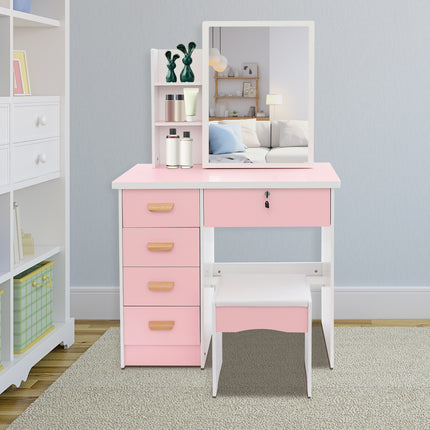 UNICORN Storage Cabinet Cosmetics & Skincare Organization, Easy-to-Assemble