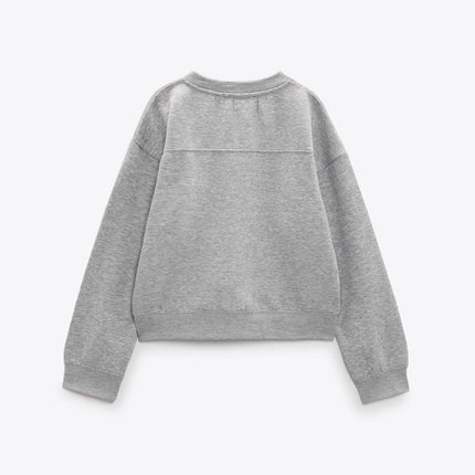 UNICORN Women's sweater hoodie sweater pink light blue light brown black ecru gray dark green s m l