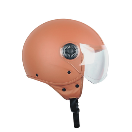 Helmet Vito Leather Brown Amsterdam