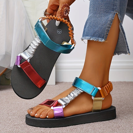 UNICORN Women'S Color-Blocking Lightweight Thick-Soled Sandals, Women Shoes 36 t/m 43