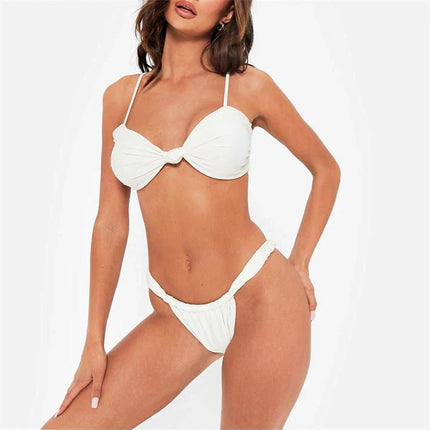 UNICORN Women's bikini set white brown s m l